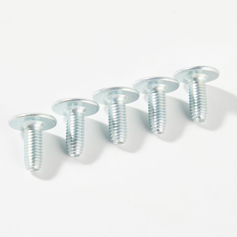 Flat head cross drive machine screw