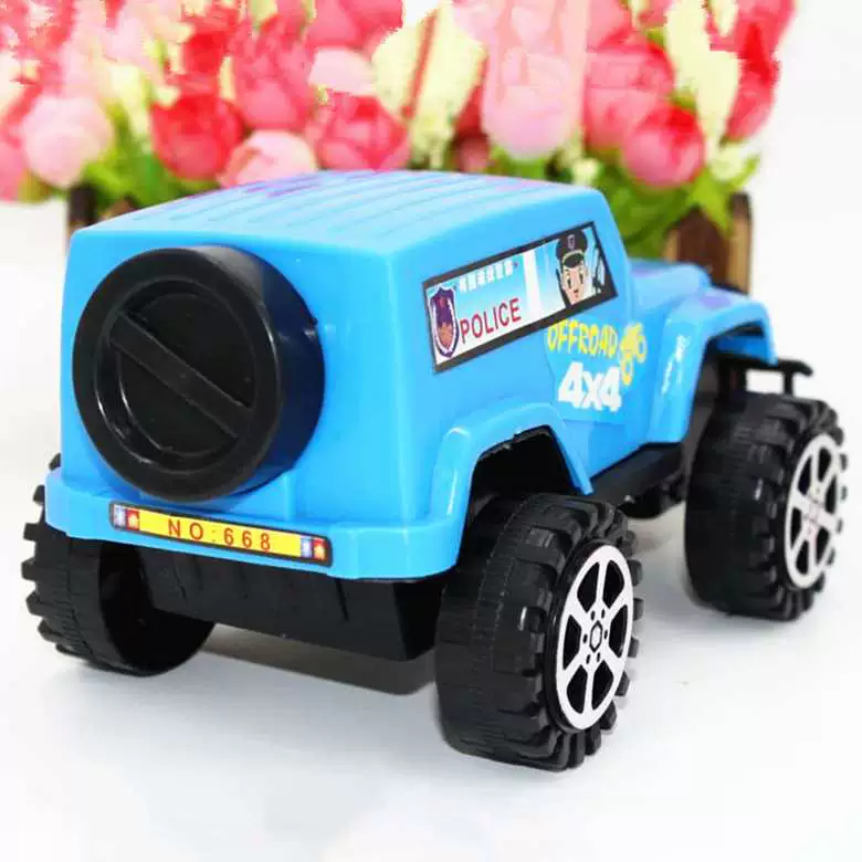 large off-road SUV chldren's plastc toy model depa