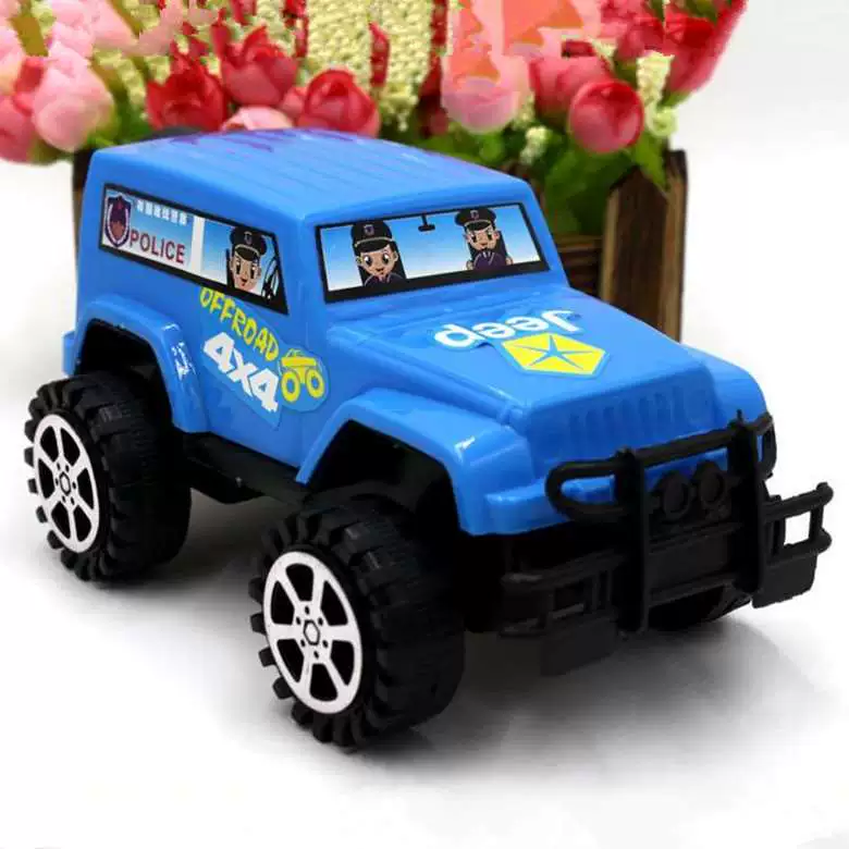 large off-road SUV chldren's plastc toy model depa