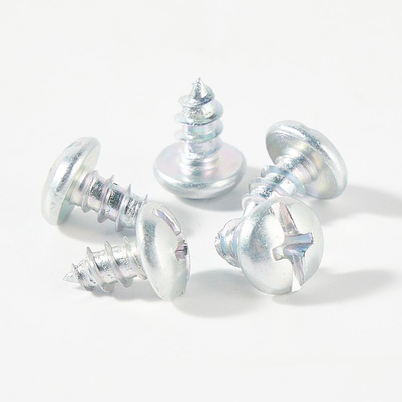 Phillips slotted pan head self tapping screw