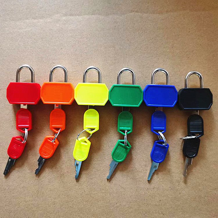 Plastic Padlock Security Seals Disposable Padlocks For Trailers Padlock With Chain Security