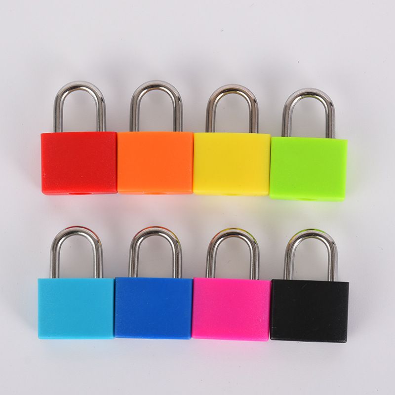 Plastic Padlock Security Seals Disposable Padlocks For Trailers Padlock With Chain Security