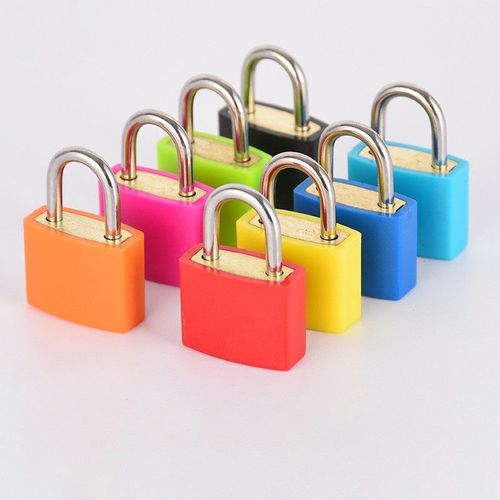 Plastic Padlock Security Seals Disposable Padlocks For Trailers Padlock With Chain Security