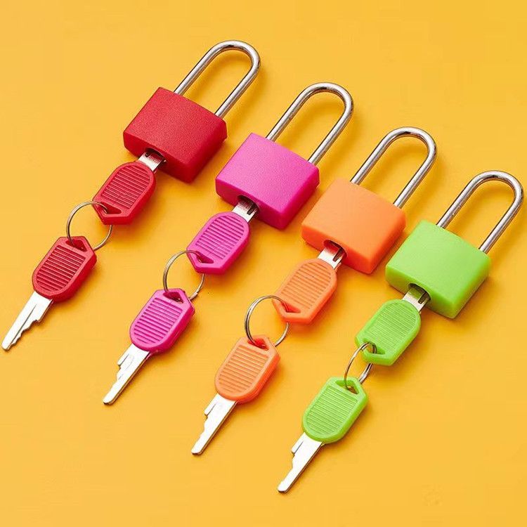 Plastic Padlock Security Seals Disposable Padlocks For Trailers Padlock With Chain Security