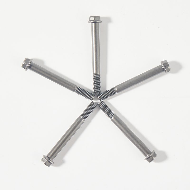 Hex head with washer machine screw high strength