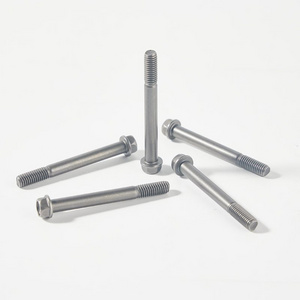 Hex head with washer machine screw high strength