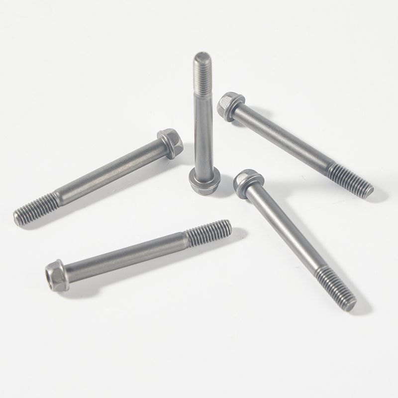 Hex head with washer machine screw high strength