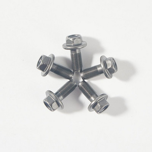 Half tooth external hexagonal high-strength bolt and screw