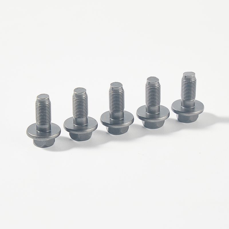 Half tooth external hexagonal high-strength bolt and screw