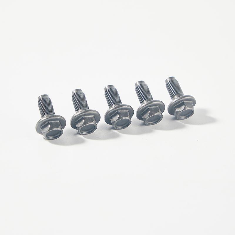 Half tooth external hexagonal high-strength bolt and screw