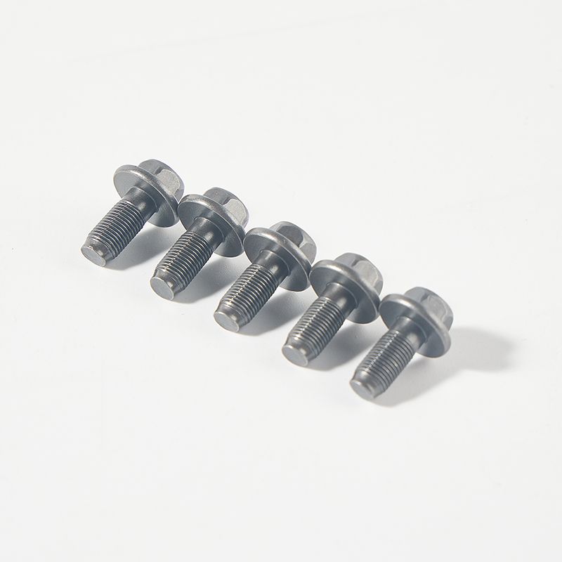 Half tooth external hexagonal high-strength bolt and screw