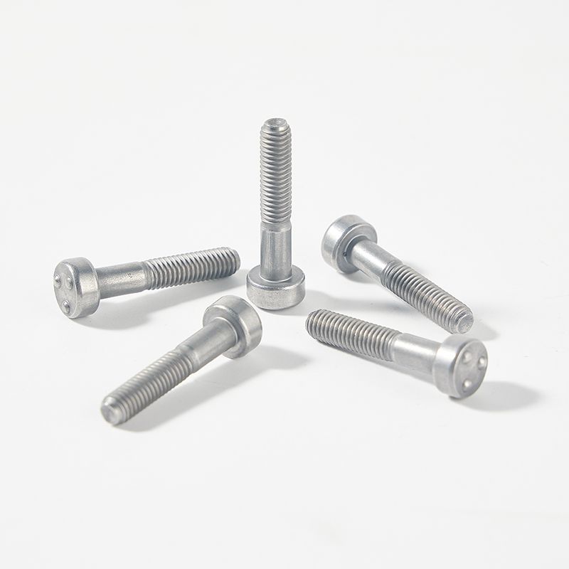 Three point cap head welding screw