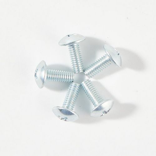 Galvanized machine screw phillips truss head with serration