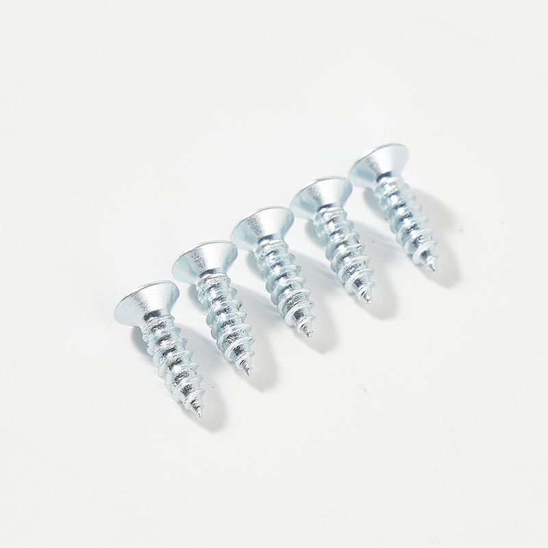 Countersunk head phillips self-tapping screw pointed tail