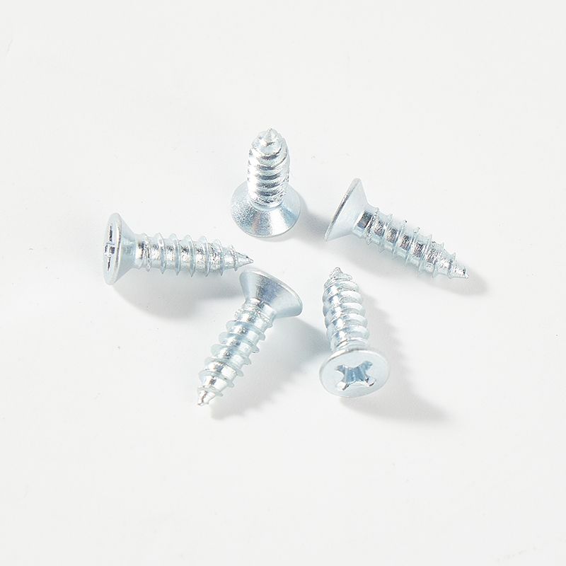 Countersunk head phillips self-tapping screw pointed tail