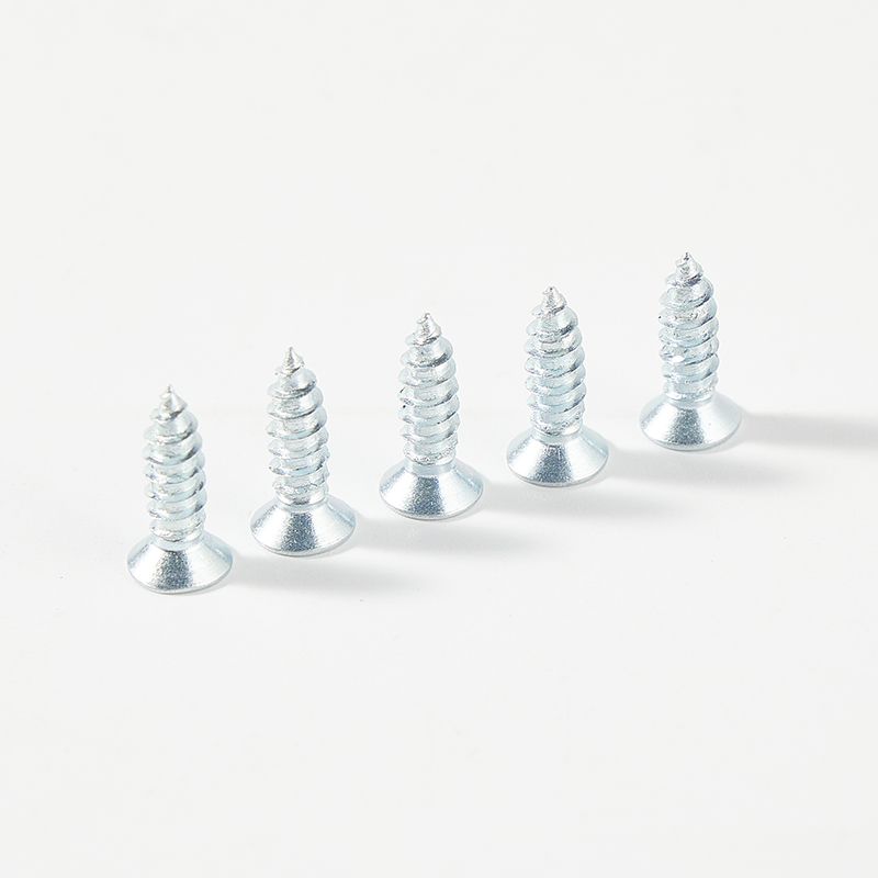 Countersunk head phillips self-tapping screw pointed tail