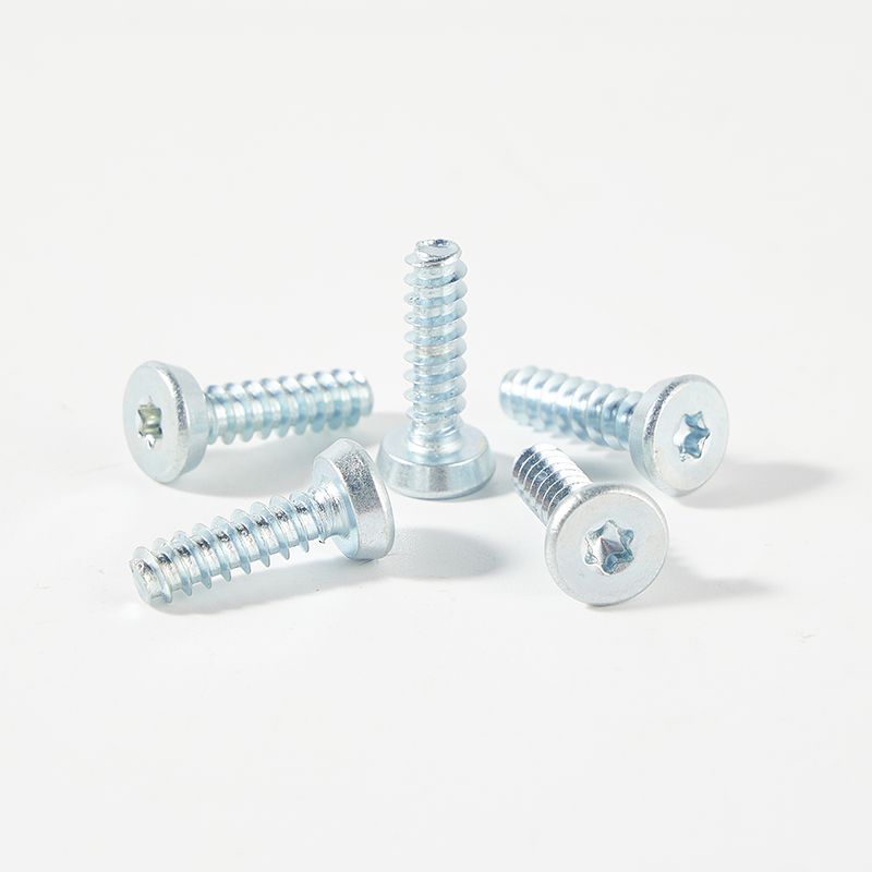 Cap head torx socket flat tail self-tapping screw