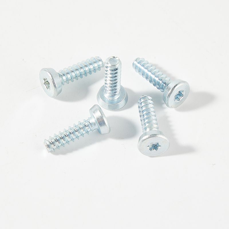 Cap head torx socket flat tail self-tapping screw