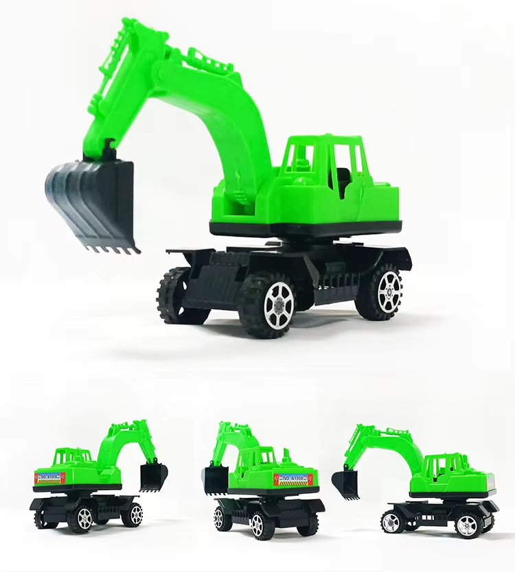 Small Construction Truck Toys Wheel Loader Toy Vehicles Excavator Toys Beach Sand Bulldozer Vehicle