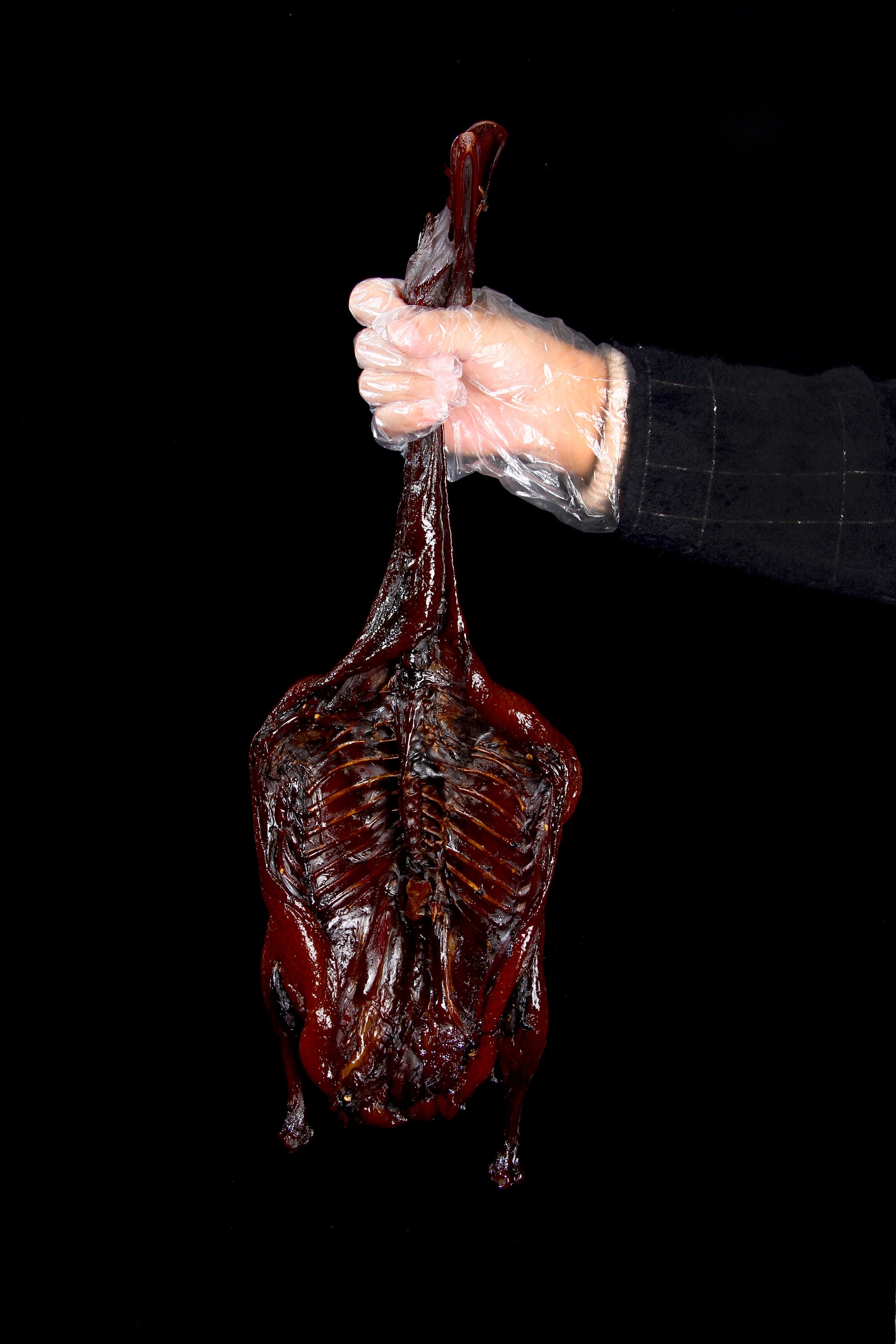 serrano ham 600g duck internet celebrity midmnight snack open the bag to eat