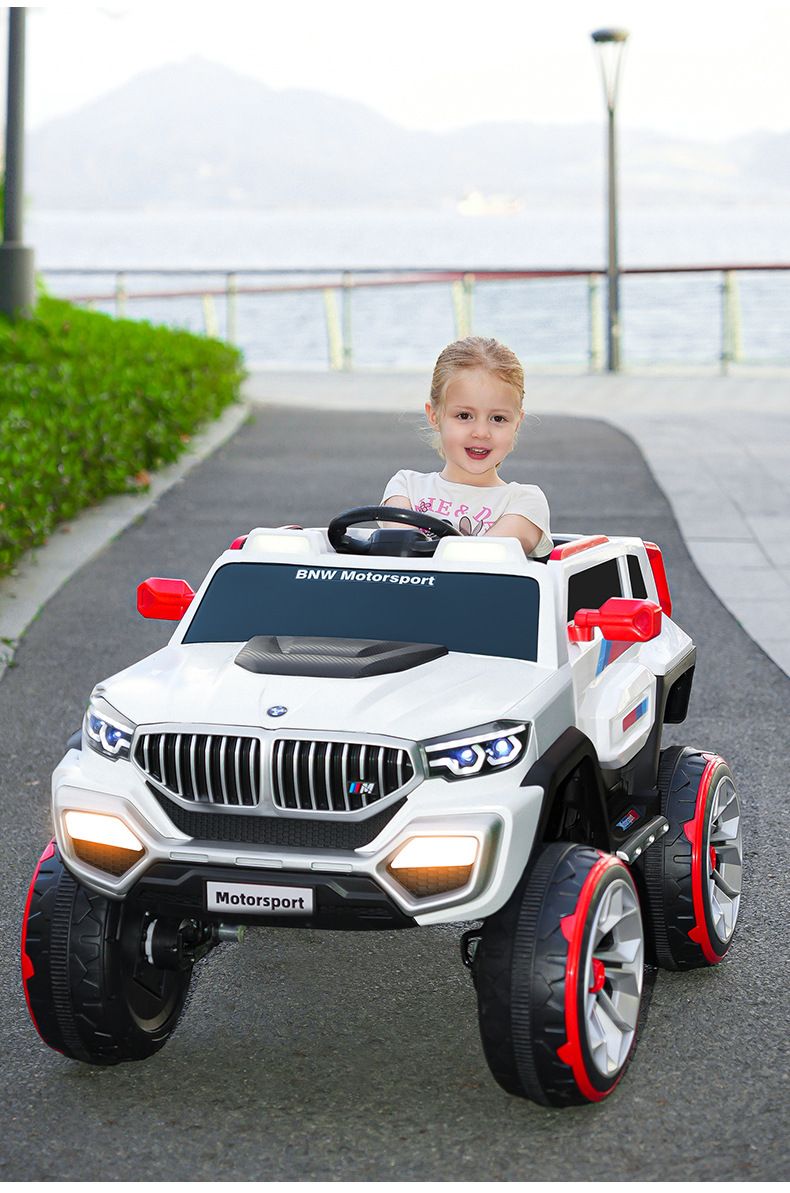 Children's electric vehicles 1-5 years old can seat people, babies, remote control cars, four-wheel off-road vehicles, children'