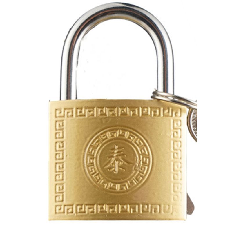 New arrival professional advanced antique electroplated bronze Iron padlock