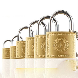 New arrival professional advanced antique electroplated bronze Iron padlock