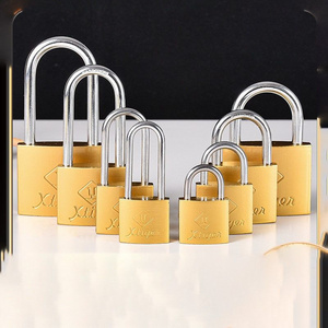 Top Security Pad Locks Custom 20mm 30mm 40mm Steel Shackle Safety Padlock