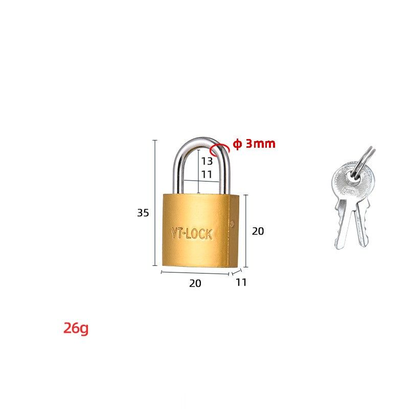 Top Security Pad Locks Custom 20mm 30mm 40mm Steel Shackle Safety Padlock