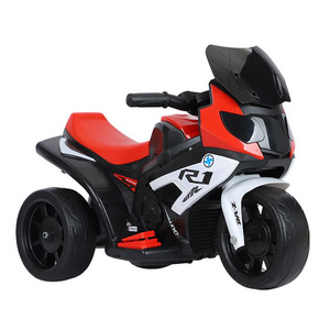 Children's electric motorcycles, tricycles, boys and girls aged 1 to 4 years old, lighting, music, electric cars, charging