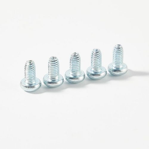 Carbon steel locked full thread self tapping screw