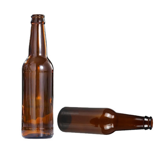 New arrival 330ml 500ml 1000ml amber wine beer glass bottle For Sparkling Juice Beverage packaging