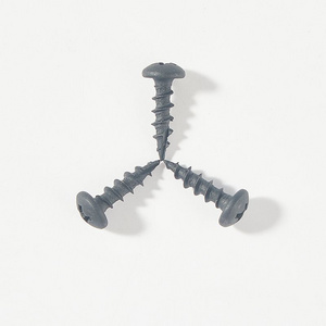 T17 Black pan head self tapping screw