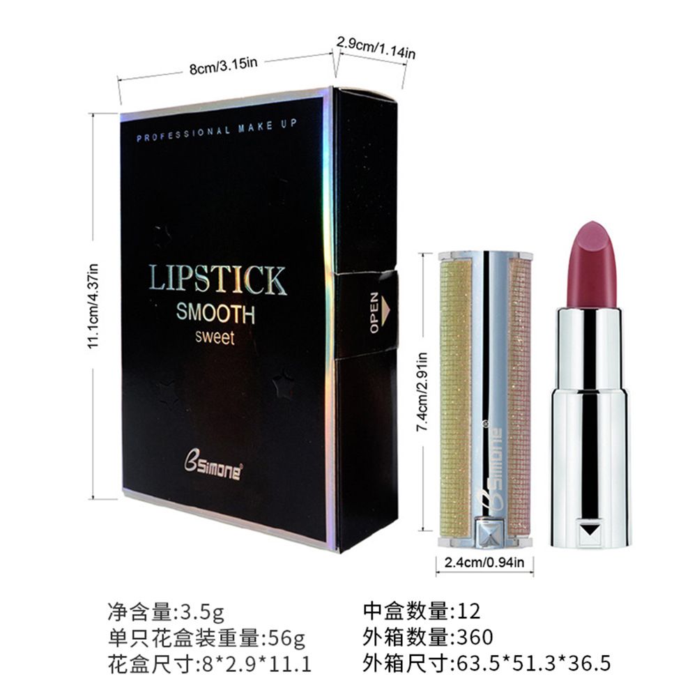 BSIMONE 8 Colors LIPSTICK SMOOTH Sweet OEM ODM