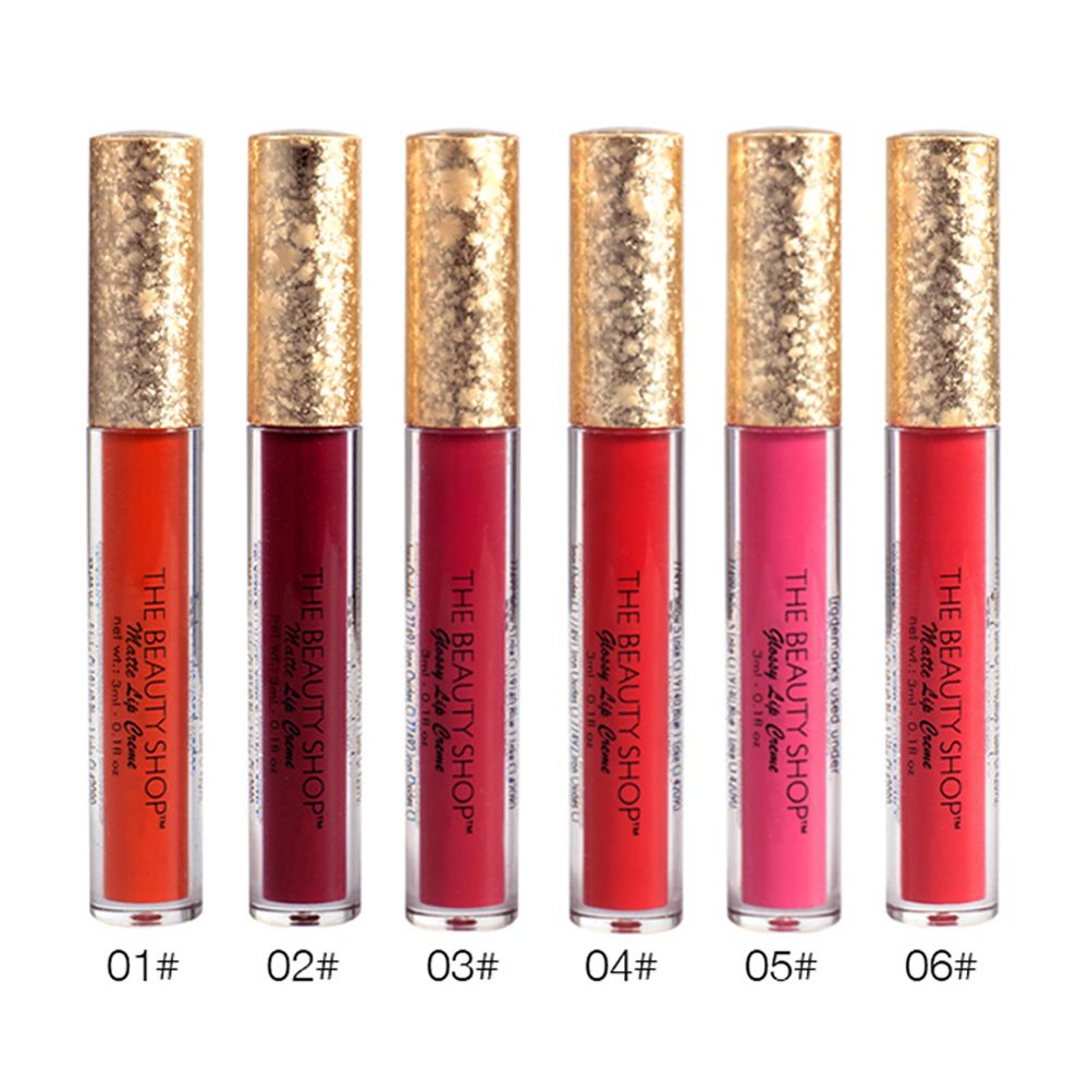 BSIMONE 6 Colors Lipgloss Longlasting Waterproof OEM ODM