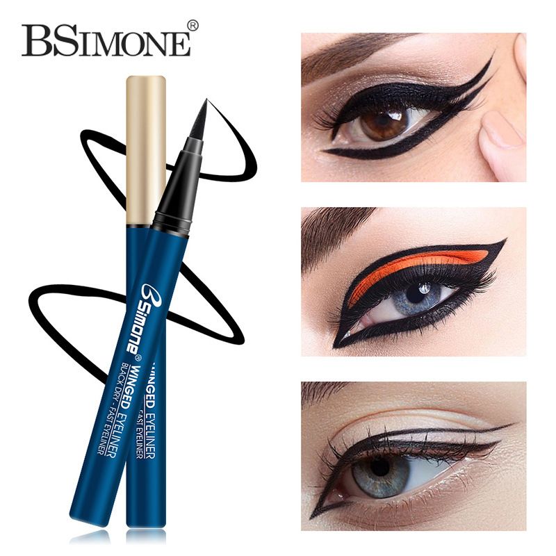 BSIMONE Winged Eyeliner Black Dry-fast Ereliner OEM ODM