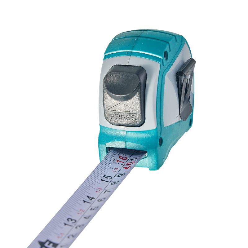 Auto Lock Measuring 7.5m Dual Side Retractable Tape Measure Inch Metric Scale With ABS Case