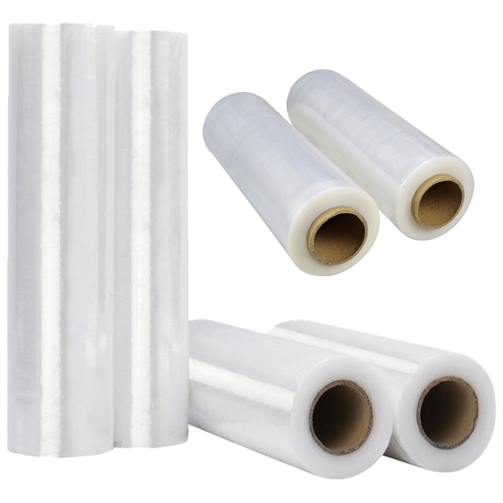 Factory price Transparent PE Biodegradable Moisture Proof Packaging Wrap Stretch Film Roll