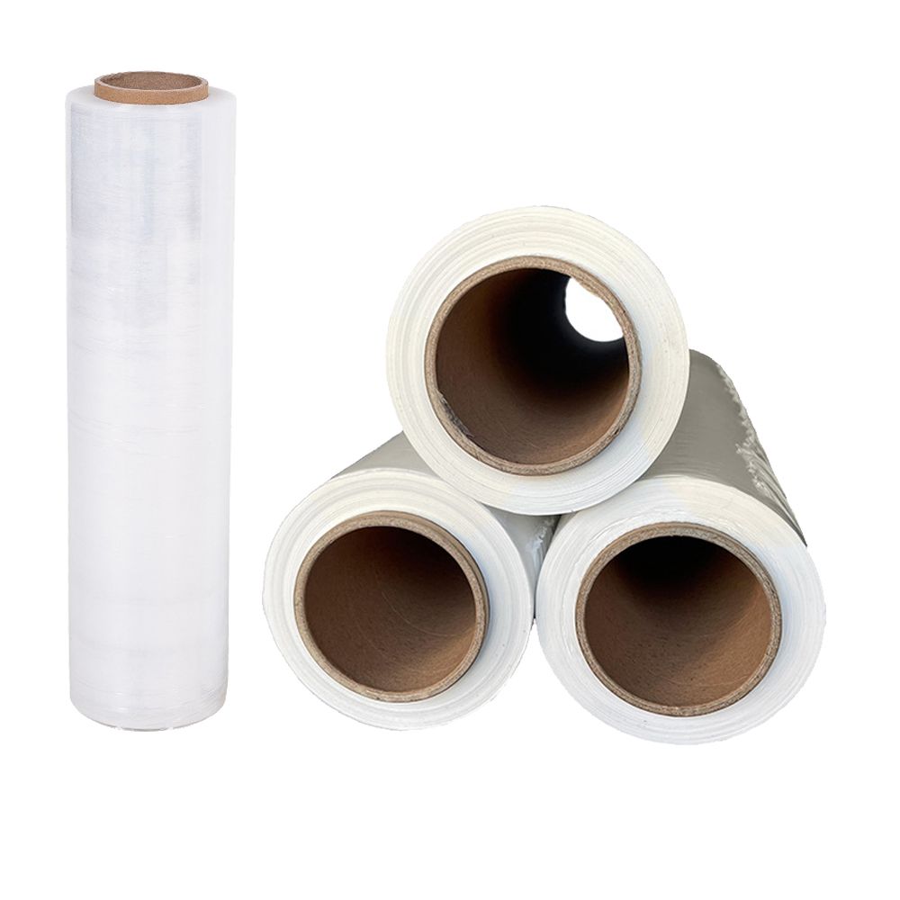 Factory price Transparent PE Biodegradable Moisture Proof Packaging Wrap Stretch Film Roll