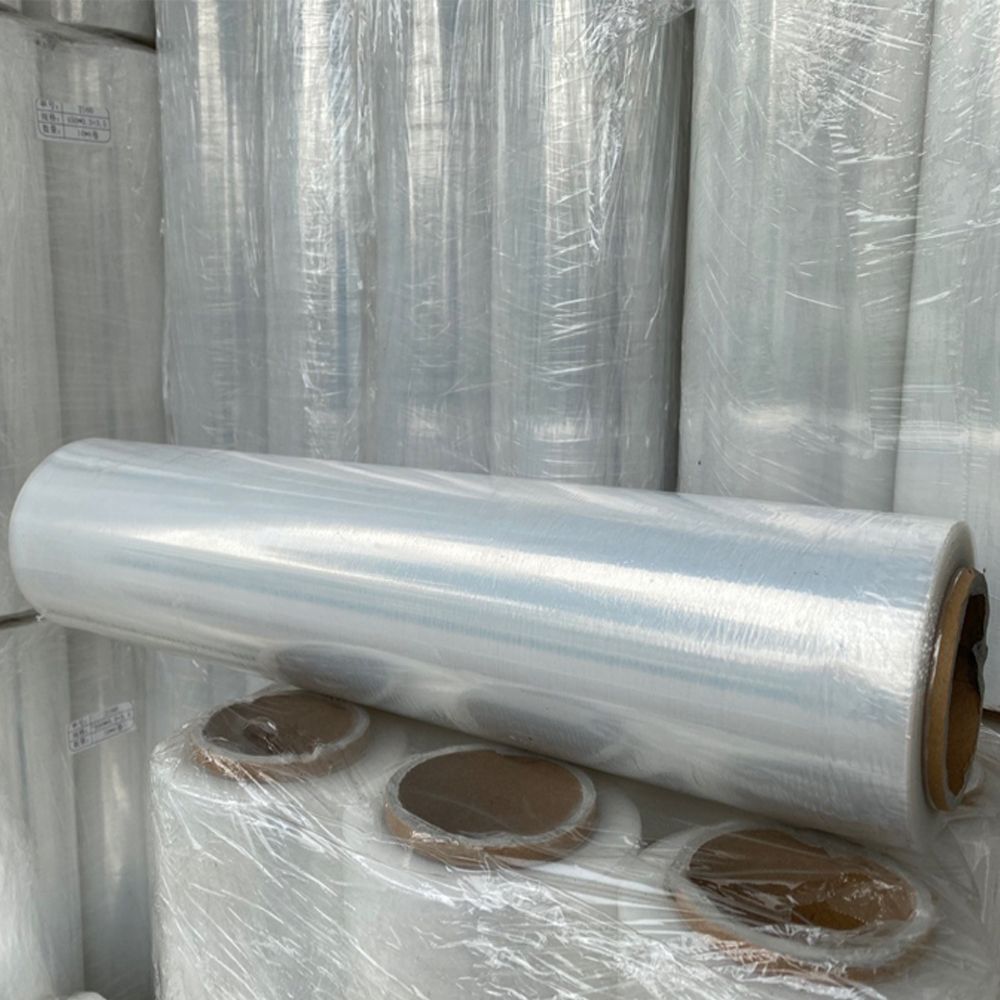 Film Manufacturer Plastic LLDPE film Stretch Shrink Packaging Transparent Pallet Roll PE Film