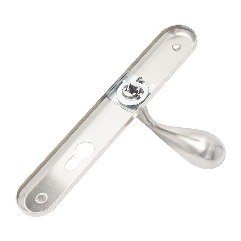 Wholesale Modern High Performing Zinc Door Lever Handles Locks With Plate For Wood Doors