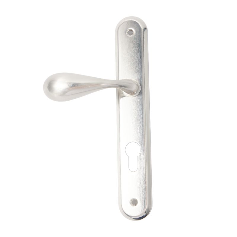 Wholesale Modern High Performing Zinc Door Lever Handles Locks With Plate For Wood Doors