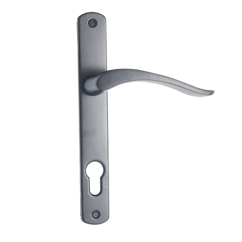 Oem Hardware Door And Window Double Door Handle Lock Set With Plate