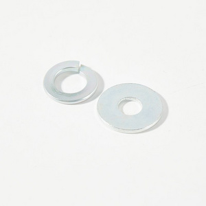 Carbon steel zinc plated round washer