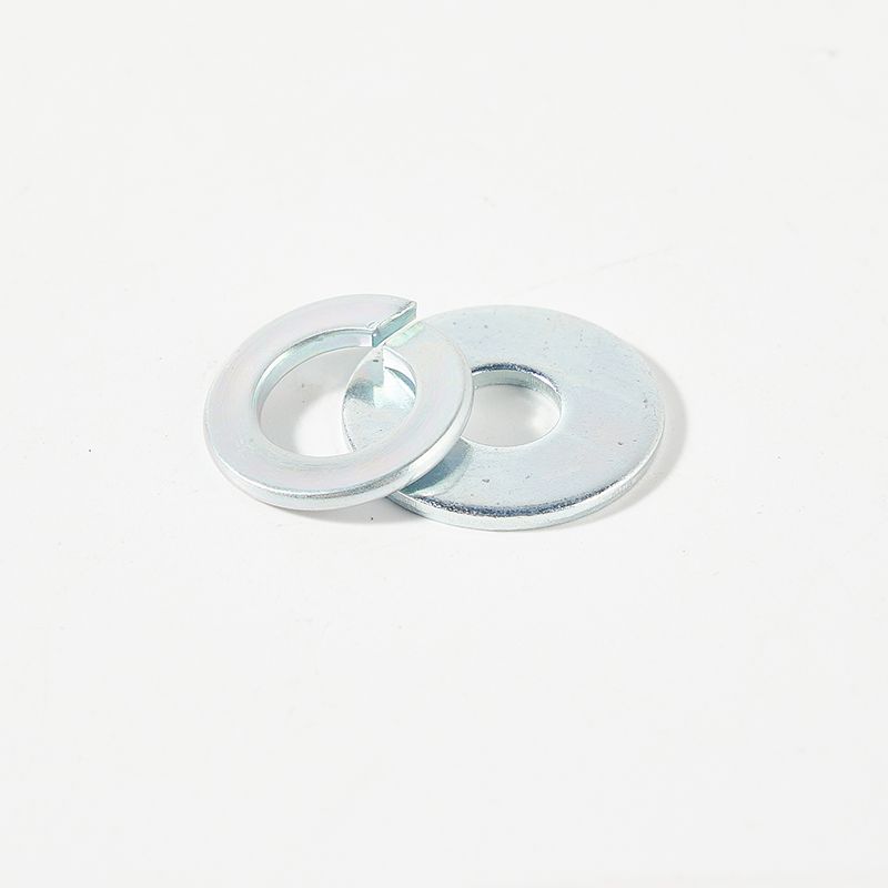 Carbon steel zinc plated round washer