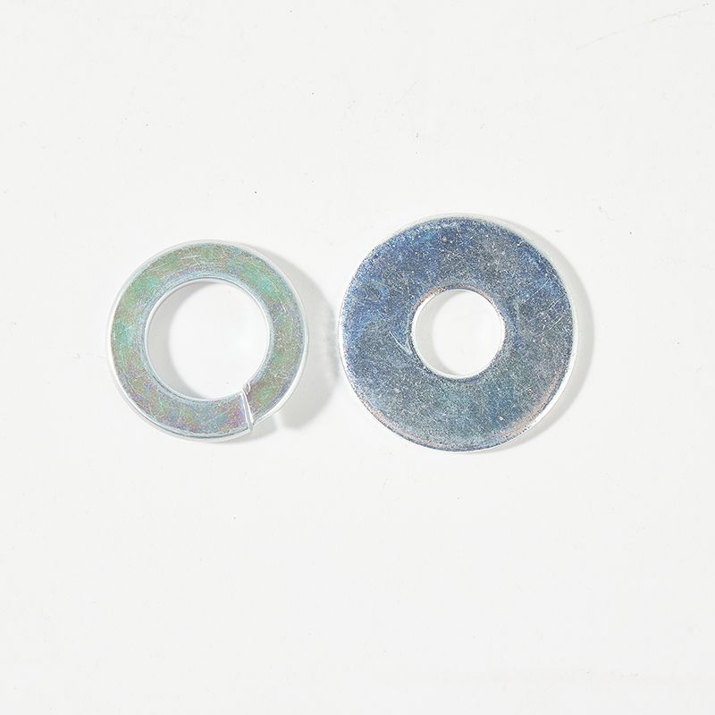 Carbon steel zinc plated round washer