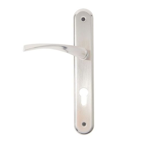 Custom Universal Custom Material Aluminium Satin Nickel Door Handle Lock