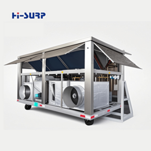 Grain cooling Unit dehumidification