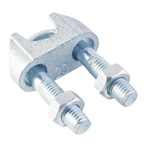 Adjustable Stainless Steel Metal Wire Rope Cable Clip For Heavy Use Hardware