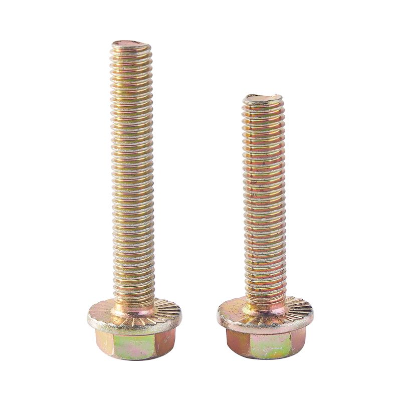 Custom High Strength Machine Full Thread Screw Hex Head Screws Flange Bolt